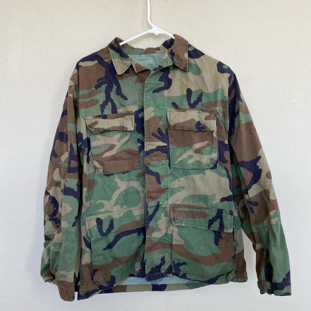 Real army jacket.